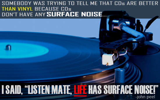 Life Has Surface Noise